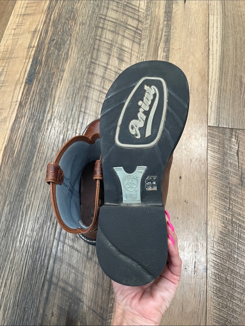 Ariat Fatbaby Saddle western boots Wm 7.5 - Picture 7 of 7